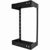 StarTechcom 2-Post 18U Heavy-Duty Wall Mount Network Rack 19 Open Frame Server Rack with Adjustable Depth Data Rack for IT - 18U - RACK-18U-20-WALL-OA