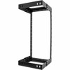 StarTechcom 2-Post 24U Heavy-Duty Wall Mount Network Rack 19 Open Frame Server Rack with Adjustable Depth Data Rack for IT - 24U - RACK-24U-20-WALL-OA