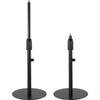 Kensington A1010 Telescoping Desk Stand - Desktop - Powder Coated Steel Plastic Galvanized Steel - Black K87651WW