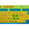Adesso Antimicrobial Wired Kids Keyboard and Mouse Combo - USB Membrane Cable Keyboard - 104 Key - English US - USB Wireless Mouse - AKB-132DB