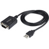 StarTechcom 3ft 1m USB to Serial Cable with COM Port Retention DB9 Male RS232 to USB Converter USB to Serial Adapter Prolific IC 1P3FPC-USB-SERIAL