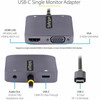 StarTechcom USB C Video Adapter USB C to HDMI VGA Multiport Adapter 35mm Audio 4K 60Hz HDR 100W PD 30 PT USB C Display Adapter 122-USBC-HDMI-4K-VGA