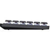Logitech MX Mechanical Mini Minimalist Wireless Illuminated Keyboard Clicky Graphite - Wireless Connectivity - BluetoothRF - ft - 920-010552