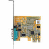 StarTechcom 1-Port PCI Express Serial Card PCIe to RS232 DB9 Serial Interface Card 16C1050 UART COM Retention Low Profile Win 11050-PC-SERIAL-CARD