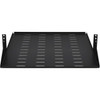 Tripp Lite SmartRack SRSHELF2PCENTER Rack Shelf - For Data Center Server LAN Switch Router Networking - 2U Rack Height - - Black - SRSHELF2PCENTER