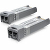 Ubiquiti SFP Module - For Data Networking Optical Network - 2 x LC Duplex Network - Optical Fiber - Multi-mode - 10 Gigabit Ethernet UACC-OM-MM-10G-D-2