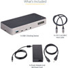 StarTechcom USB-C Triple Monitor Docking Station - Triple 4K HDMIDP USB-C Dock - 5x USB Hub - GbE - 100W PD - Universal  Multi - 4K 116N-USBC-DOCK