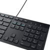 Dell Wired Keyboard and Mouse - KM300C - USB Keyboard - Black - USB Cable Mouse - Optical - 1000 dpi - 3 Button - Black - Mute Volume DELL-KM300C-US