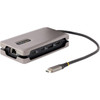 StarTechcom USB-C Multiport Adapter 4K 60Hz HDMI HDR USB 32 Gen 2 10Gbps Hub 2xUSB-C1xUSB-A 100W PD Pass-Through GbE Mini DKT31CH2CPD3