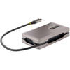 StarTechcom USB-C Multiport Adapter 4K 60Hz HDMI HDR USB 32 Gen 2 10Gbps Hub 2xUSB-C1xUSB-A 100W PD Pass-Through GbE Mini DKT31CH2CPD3