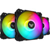 TUF TF120 ARGB Cooling Fan - 472 120 mm Maximum Fan Diameter - 3 x Fans - 21521 Lmin Maximum Airflow - 1900 rpm - Fluid - ARGB TUF GAMING TF120 ARGB