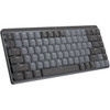 Logitech MX Mechanical Keyboard - Wireless Connectivity - Bluetooth - English - iPad - Mac - MechanicalMX Keyswitch - Gray 920-010831