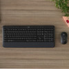 Logitech Signature MK650 Combo for Business Wireless Mouse and Keyboard Combo - USB Plunger Wireless BluetoothRF Keyboard - 118 Key - 920-011403