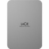 LaCie STLP2000400 2 TB Portable Hard Drive - External - Moon Silver - USB 3.1 Type C (STLP2000400)
