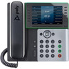 Poly Edge E550 IP Phone - Corded - Corded - NFC Wi-Fi Bluetooth - Desktop Wall Mountable - VoIP - IEEE 80211abgn - 2 x Network 2200-87050-025