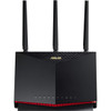 Asus RT-AX86U Pro Wi-Fi 6 IEEE 80211ax Ethernet Wireless Router - Dual Band - 240 GHz ISM Band - 5 GHz UNII Band - 4 x Antenna1 x x RT-AX86U PRO