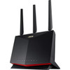 Asus RT-AX86U Pro Wi-Fi 6 IEEE 80211ax Ethernet Wireless Router - Dual Band - 240 GHz ISM Band - 5 GHz UNII Band - 4 x Antenna1 x x RT-AX86U PRO