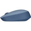 Logitech M170 Mouse - Optical - Wireless - Radio Frequency - 240 GHz - Blue Gray - USB - Symmetrical 910-006863