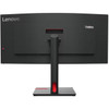 Lenovo ThinkVision T34w-30 34 UW-QHD Curved Screen LCD Monitor - 219 - Raven Black - 34 86360 mm Class - Vertical Alignment VA 63D4GAR1US