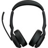 Jabra Evolve2 55 Headset - Stereo - Wireless - Bluetooth - 984 ft - 20 Hz - 20 kHz - On-ear - Binaural - Supra-aural - MEMS Noise - 25599-989-899-01