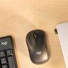 Logitech MK370 Combo for Business Wireless Keyboard and Silent Mouse - USB PlungerMembrane Bluetooth Keyboard - 112 Key - English - - 920-011887