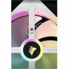 Corsair iCUE QX140 Cooling Fan - 2 x Fans - 23361 Lmin Maximum Airflow - 2000 rpm - Magnetic Dome Bearing - RGB LED - White - PC CO-9051008-WW