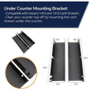 apg VPK-27B-16-BX Under Counter Mounting Bracket - 2 Under Counter Mounting Brackets Fits Vasario 1616 and 1416 size cash drawers VPK-27B-16-BX