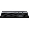 CHERRY LPOS QWERTY Keyboard - 127 Keys - QWERTY Layout - 42 Relegendable Keys - Magnetic Stripe Reader - USB - Black G86-71401EUADAA