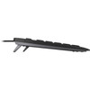 CHERRY STREAM Keyboard - Cable Connectivity - USB Interface - 104 Key Volume Up Volume Down Previous Track Next Track PlayPause JK-8500EU-2