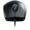 CHERRY WheelMouse Optical - Optical - Cable - Black - USB PS2 - 1000 dpi - Scroll Wheel - 3 Buttons - Symmetrical M-5450