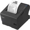 Epson  Tm-t88vii-052 Thermal Receipt Printer Black Usb  Ethernet Interfaces Ps-180 Power Supply And Ac Cable - 500 mms Mono - C31CJ57052