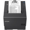 Epson  Tm-t88vii-052 Thermal Receipt Printer Black Usb  Ethernet Interfaces Ps-180 Power Supply And Ac Cable - 500 mms Mono - C31CJ57052