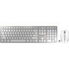 CHERRY DW 9100 SLIM Rechargeable Wireless Desktop - USB Scissors Wireless Bluetooth 40 240 GHz Keyboard - 104 Key - English US - - JD-9100US-1