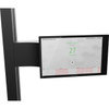 Crestron TSW-7701070-MUMK-B Mullion Mount for Collaboration Display Lighting Bar - Black TSW-7701070-MUMK-B