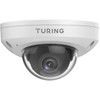 Turing Video Smart TP-MFM4M28 4 Megapixel HD Network Camera - Color - Mini Dome - 9843 ft 30 m Infrared Night Vision - Ultra 265 - TP-MFM4M28