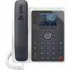 Poly Edge E220 IP Phone - Corded - Corded - Bluetooth NFC - Desktop Wall Mountable - 4 x Total Line - VoIP - 2 x Network RJ-45 - 2200-86990-001