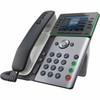 Poly Edge E320 IP Phone - Corded - Corded - NFC Bluetooth - Desktop - TAA Compliant - VoIP - 2 x Network RJ-45 - PoE Ports 2200-87000-001