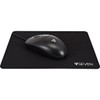 V7 Antimicrobial Mouse Pad - 709 180 mm Dimension - Black - Natural Rubber - Anti-slip Odor Resistant Stain Resistant MP02BLK