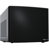 Fractal Design Node 304 System Cabinet - Aluminum - 6 x Bay - 3 x Fans Installed - Mini ITX DTX Motherboard Supported - 3 x Fans FD-CA-NODE-304-BL