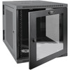 Tripp Lite SRW12US33G SmartRack 12U Server-Depth Wall-Mount Rack Enclosure Cabinet - For LAN Switch Patch Panel Server PDU - 12U x SRW12US33G