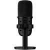 HyperX SoloCast Wired Condenser Microphone - Black - 65 ft - Cardioid - Stand Mountable Boom - USB 20 Type C 4P5P8AA