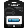 IronKey Vault Privacy 50 Series 256GB USB 32 Gen 1 Type A Flash Drive - 256 GB - USB 32 Gen 1 Type A - 230 MBs Read Speed - 150 IKVP50256GB