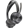 Poly Voyager Focus 2 USB-C Headset - Siri Google Assistant - Stereo - USB Type C Micro USB - WiredWireless - Bluetooth - 300 ft - - 76U47AA