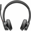 Poly Voyager 4320 USB-C with charge stand Headset - Siri Google Assistant - Stereo - USB Type A USB Type C - WiredWireless - - 164 77Z31AA