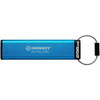 IronKey Keypad 200 256GB USB 32 Gen 1 Type C Flash Drive - 256 GB - USB 32 Gen 1 Type C - 280 MBs Read Speed - 200 MBs Write - IKKP200C256GB