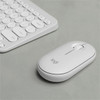 Logitech Pebble 2 Combo for Mac Wireless Keyboard and Mouse - USB Type A Wireless Bluetooth Keyboard - Tonal White - USB Type A Mouse 920-012201