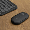 Logitech Pebble 2 Combo for Mac Wireless Keyboard and Mouse - USB Type A Wireless Bluetooth Keyboard - Tonal Graphite - USB Type A - - 920-012200