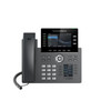 Grandstream GRP2616 VoIP SIP WiFi 80211ac telephone 2 x Gigabit Ethernet 6 x line keys AC adapter included  PoE 43 inch colour TFT LCD HD audio