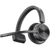 Poly Voyager 4310 USB-C Headset - Siri Google Assistant - Mono - USB Type A USB Type C - WiredWireless - Bluetooth - 164 ft - 20 Hz 77Y94AA
