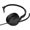 Jabra Evolve2 50 Headset - Mono - USB Type A - WiredWireless - Bluetooth - 984 ft - 20 Hz - 20 kHz - On-ear - Monaural - Supra-aural 25089-889-999